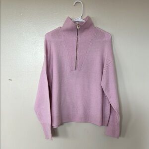 J. Crew Quarter Zip Women's Sweater